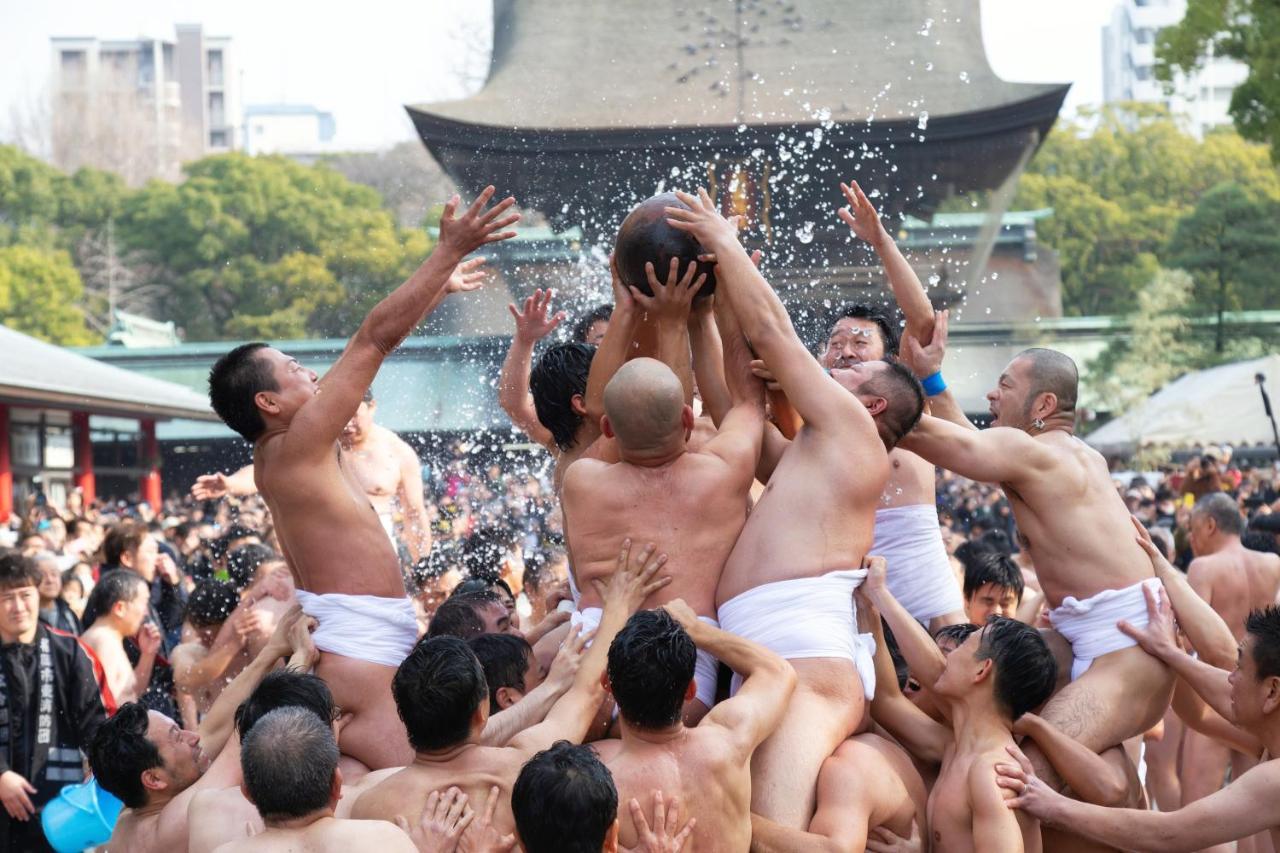 โรงแรมโทริฟิโตะ ฮากาตะ กิอง ฟูกุโอกะ ภายนอก รูปภาพ